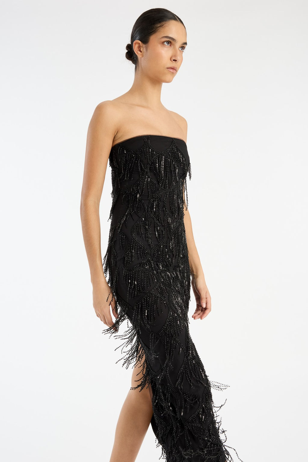 Sequins Midi Tube Dress