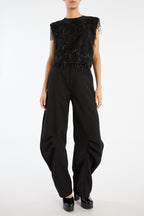 Sequins Sleeveless Top