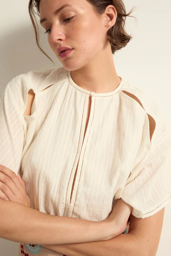 Ondine Top Stripe Dobby
