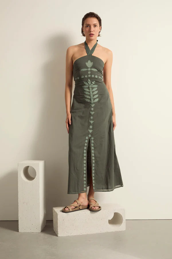 Clementine Dress Voile Floral