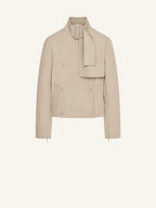 Buckle Short Trench Coat