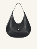 Grained Leather Medium Holy Hobo Bag