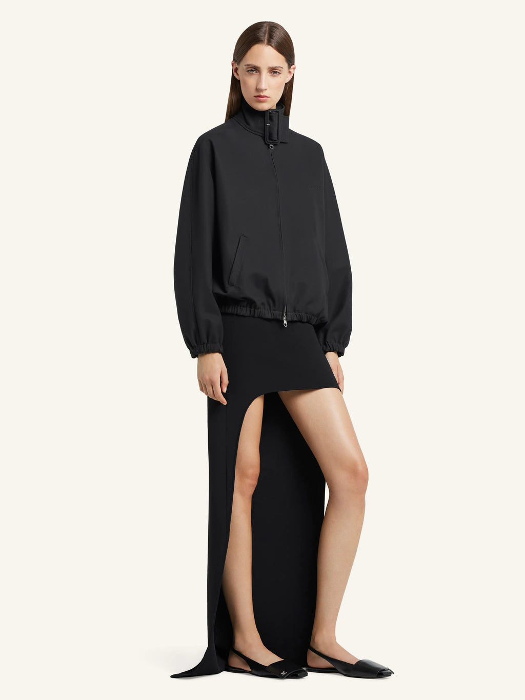 Asymetrical Knit Skirt