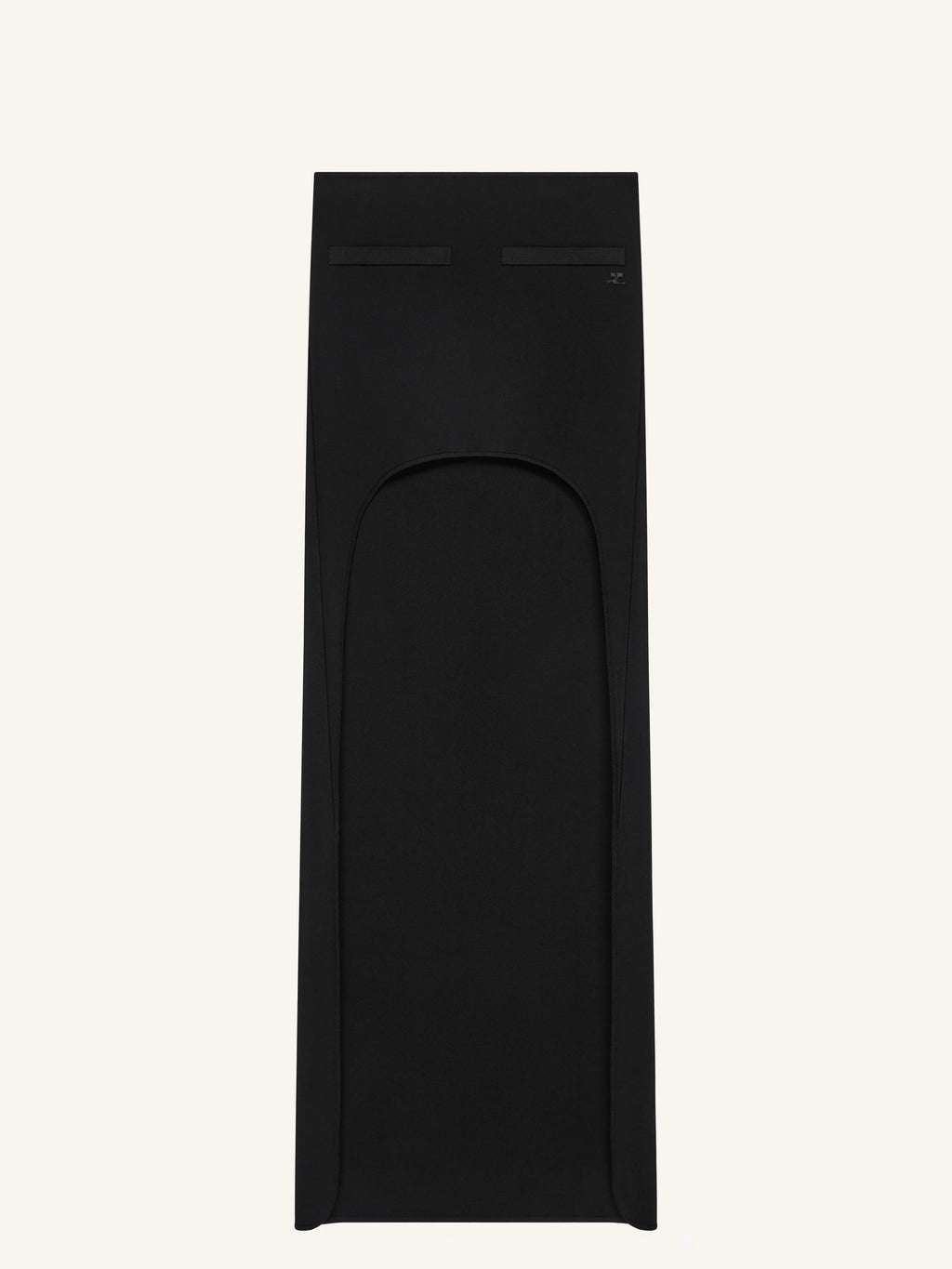 Asymetrical Knit Skirt