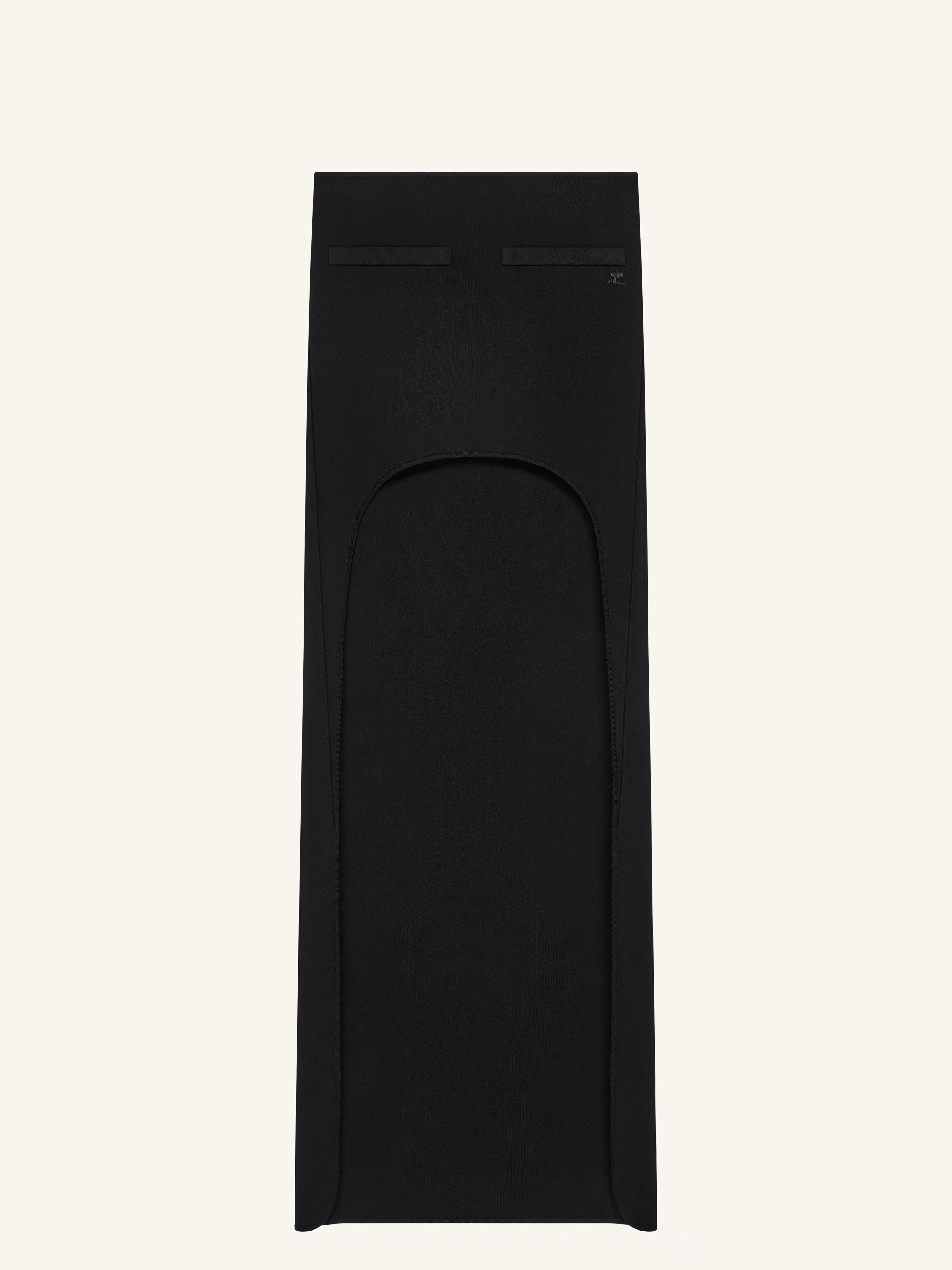 Asymetrical Knit Skirt