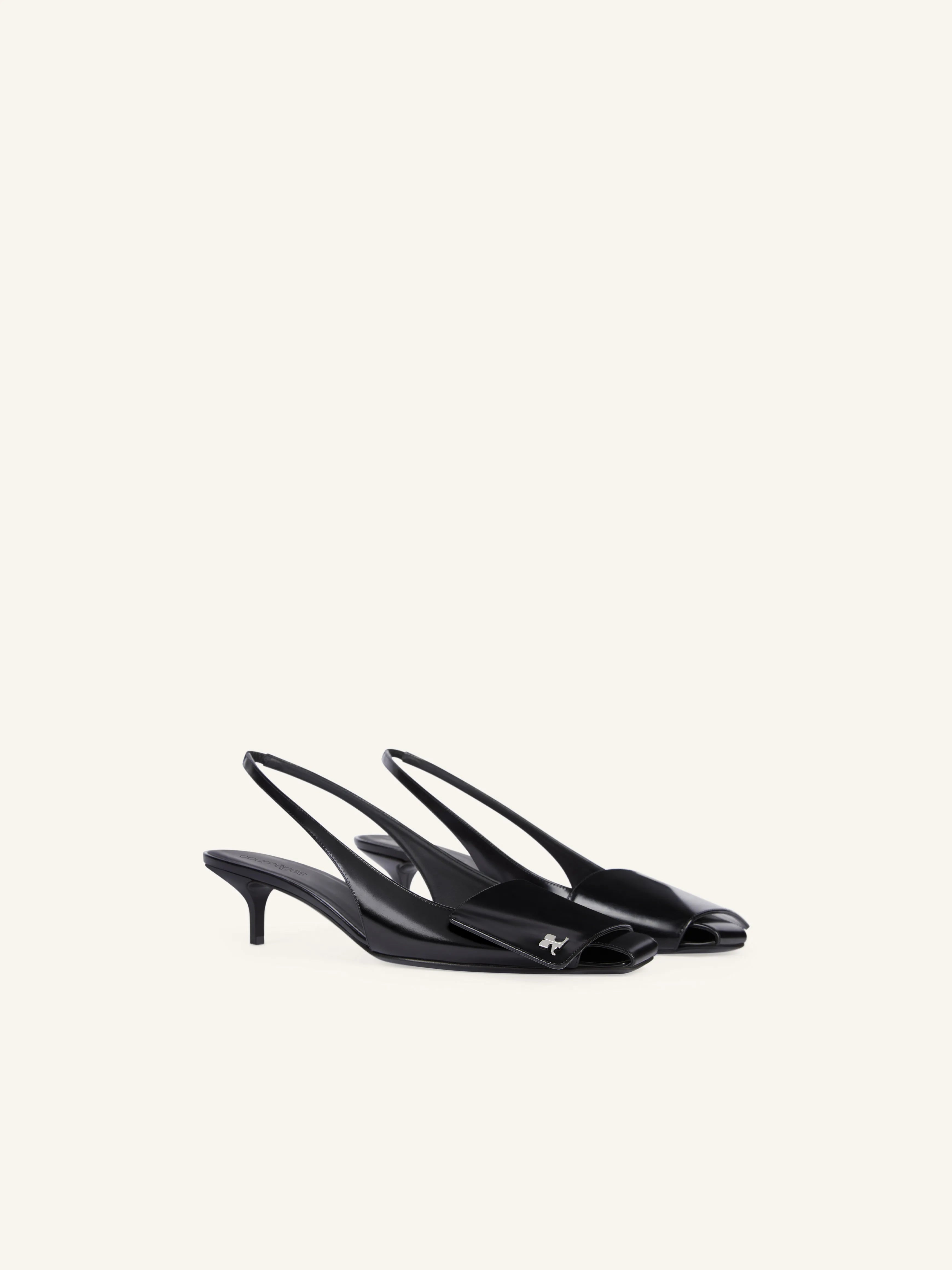 Fold Kitten Slingbacks