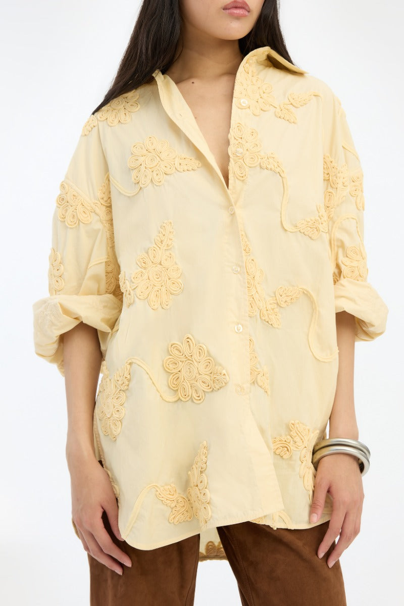 Flower Oversized Shirt