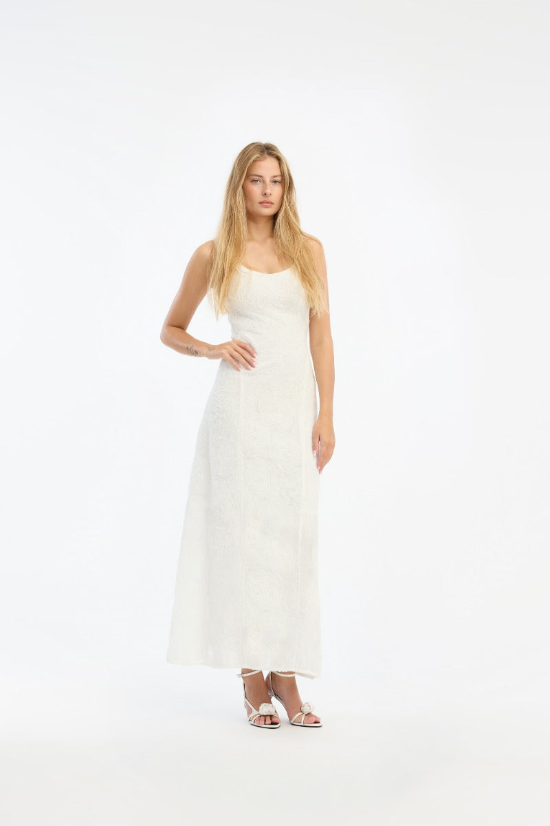 Mesh Maxi Dress