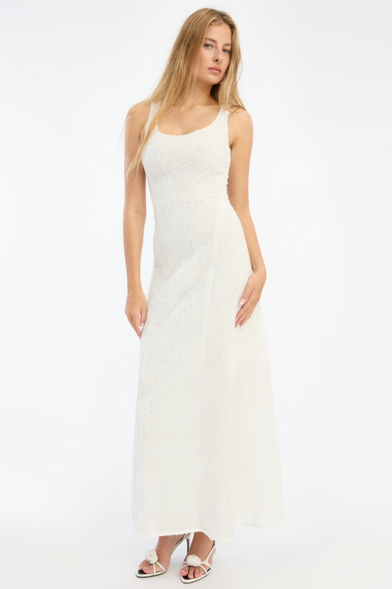 Mesh Maxi Dress