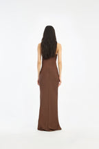 Satin Maxi Slip Dress
