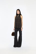 Halterneck Bow Top