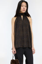 Halterneck Bow Top