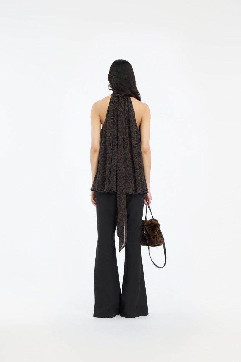 Halterneck Bow Top