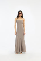 Chiffon Maxi Strap Dress