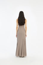 Chiffon Maxi Strap Dress