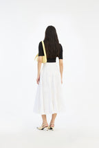 Flower Maxi Skirt