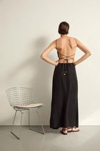 Mia Dress Washed Silk