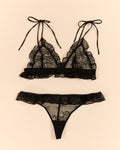 Unpadded Triangle Bralette