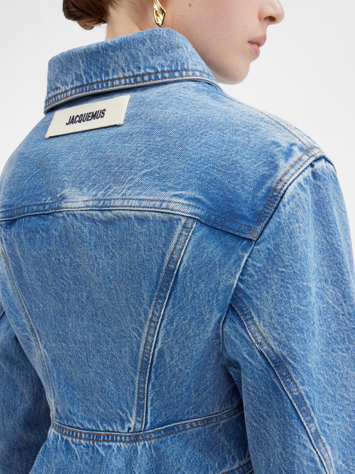 La Veste De Nimes Caraco - Light Blue / Tabac