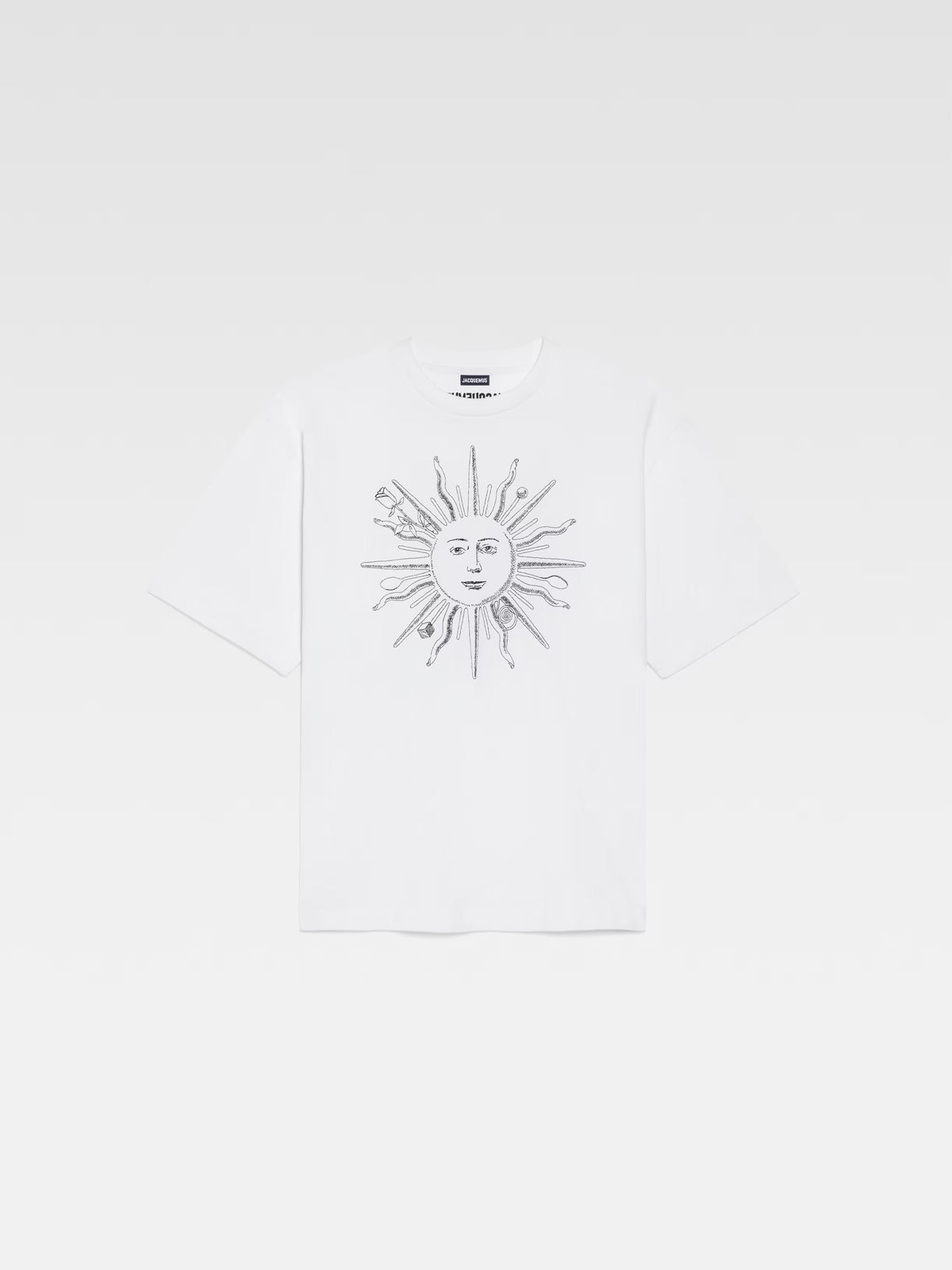 Le Tshirt Soleil - Royal Sun White