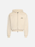 Le Hoodie Zip Gros Grain