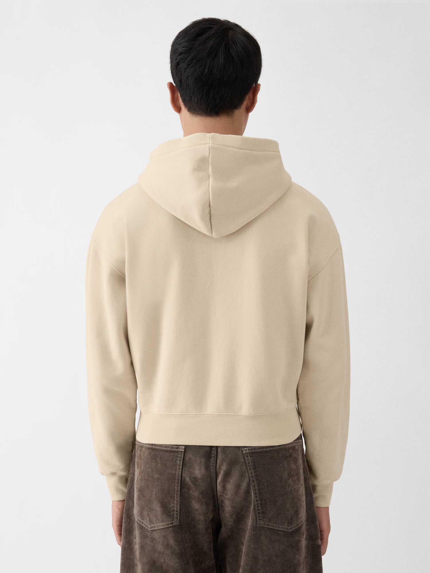 LE HOODIE ZIP GROS GRAIN