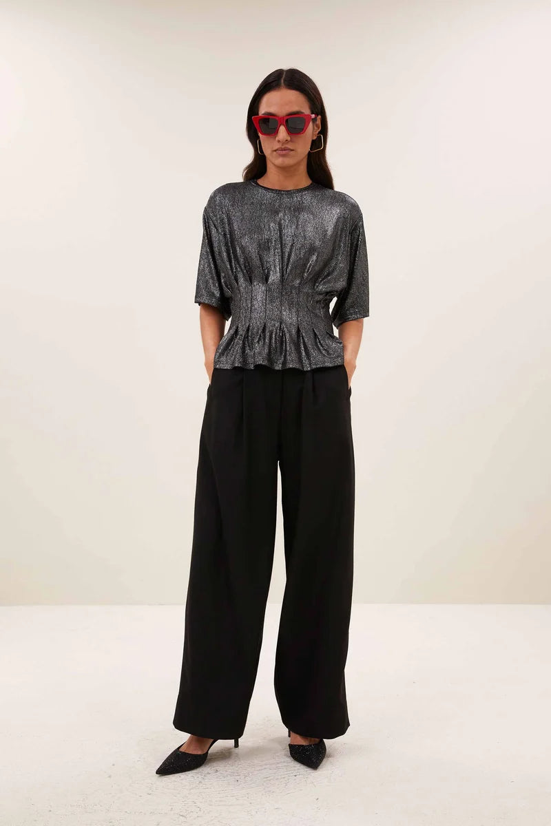 Diva Metallic Top