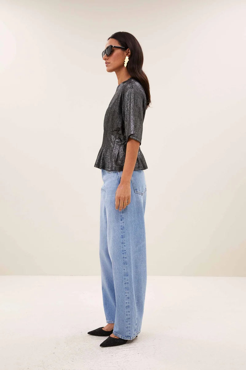 Diva Metallic Top