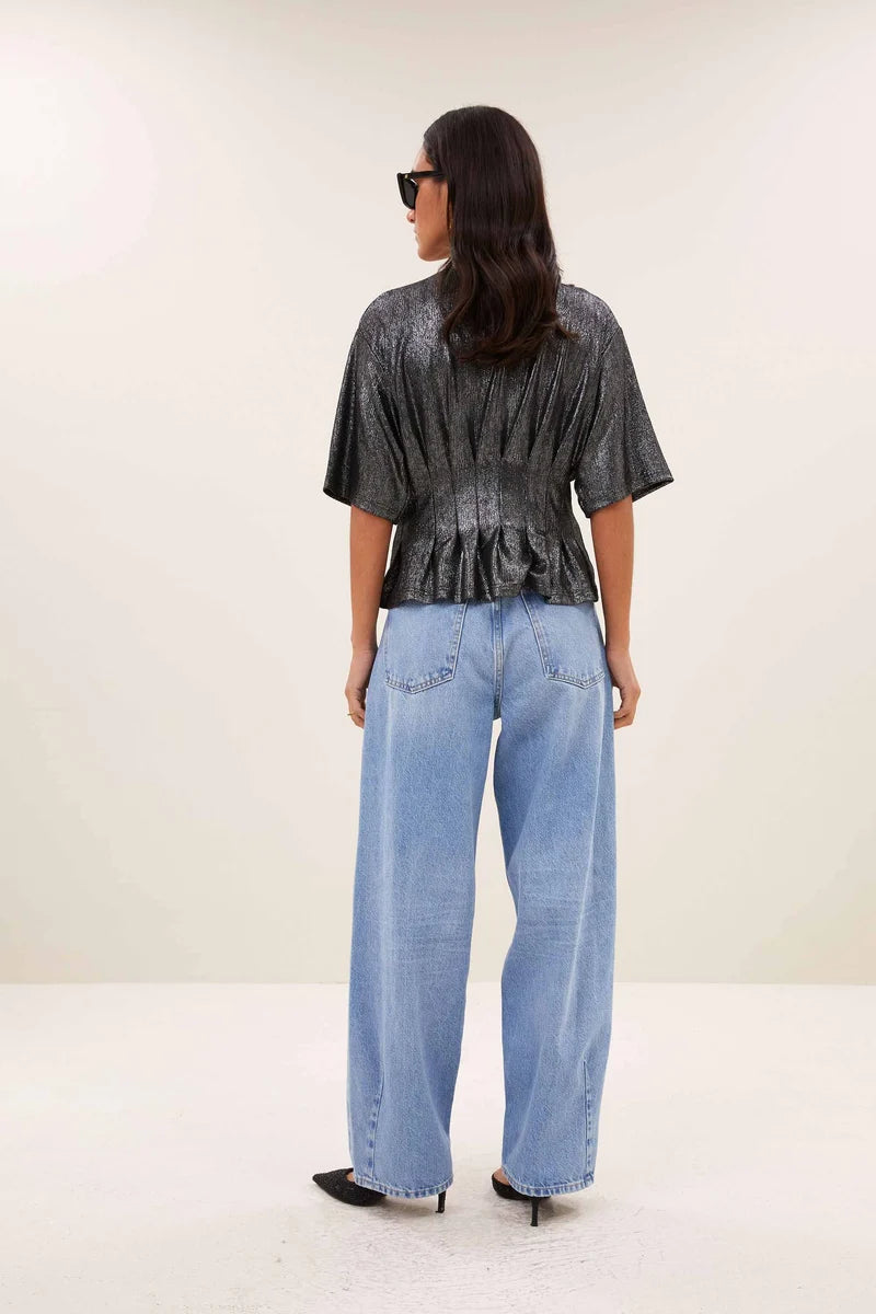 Diva Metallic Top