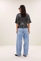 Diva Metallic Top