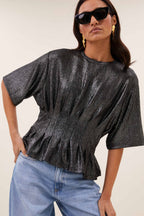 Diva Metallic Top