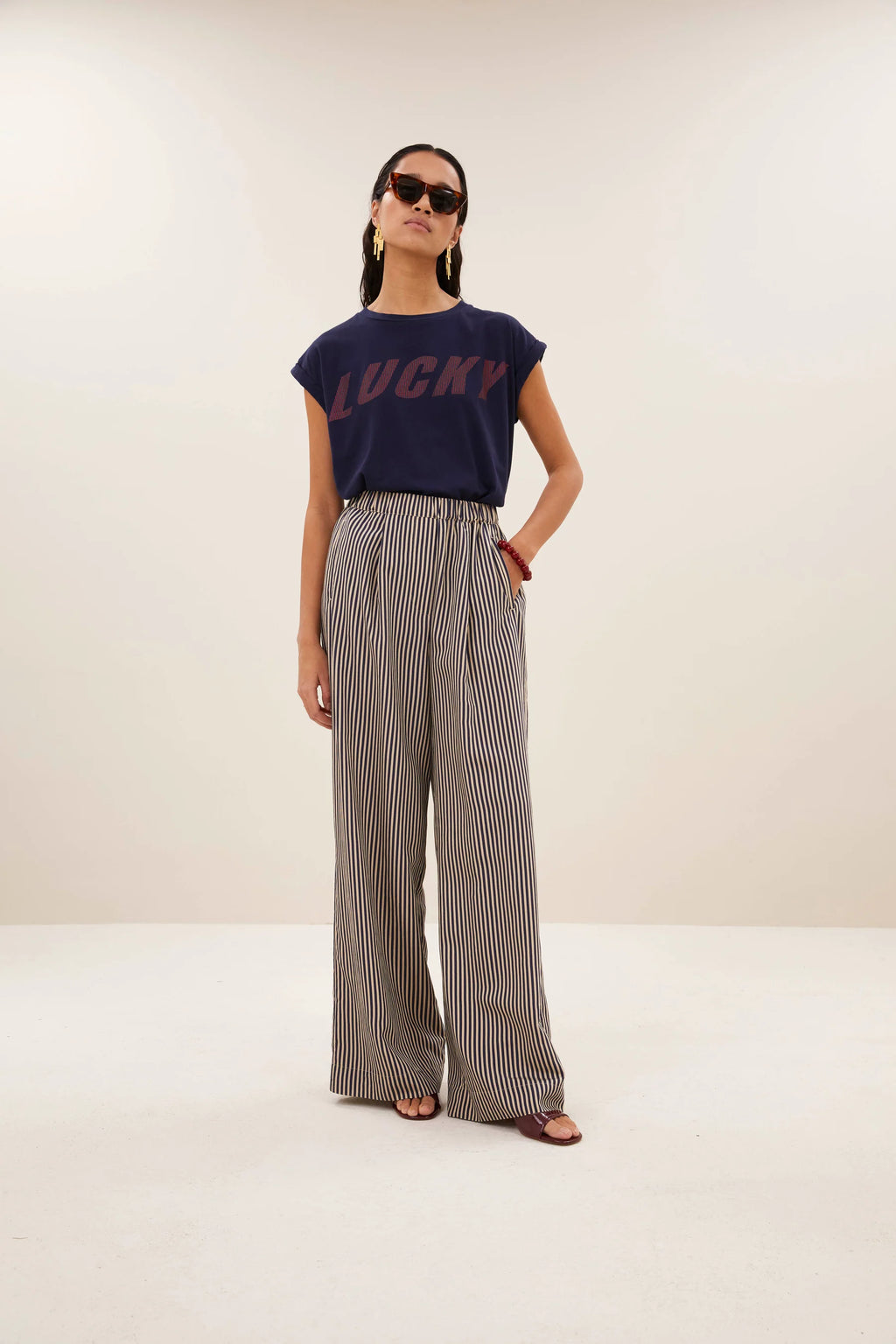 Tobi Striped Speed Top