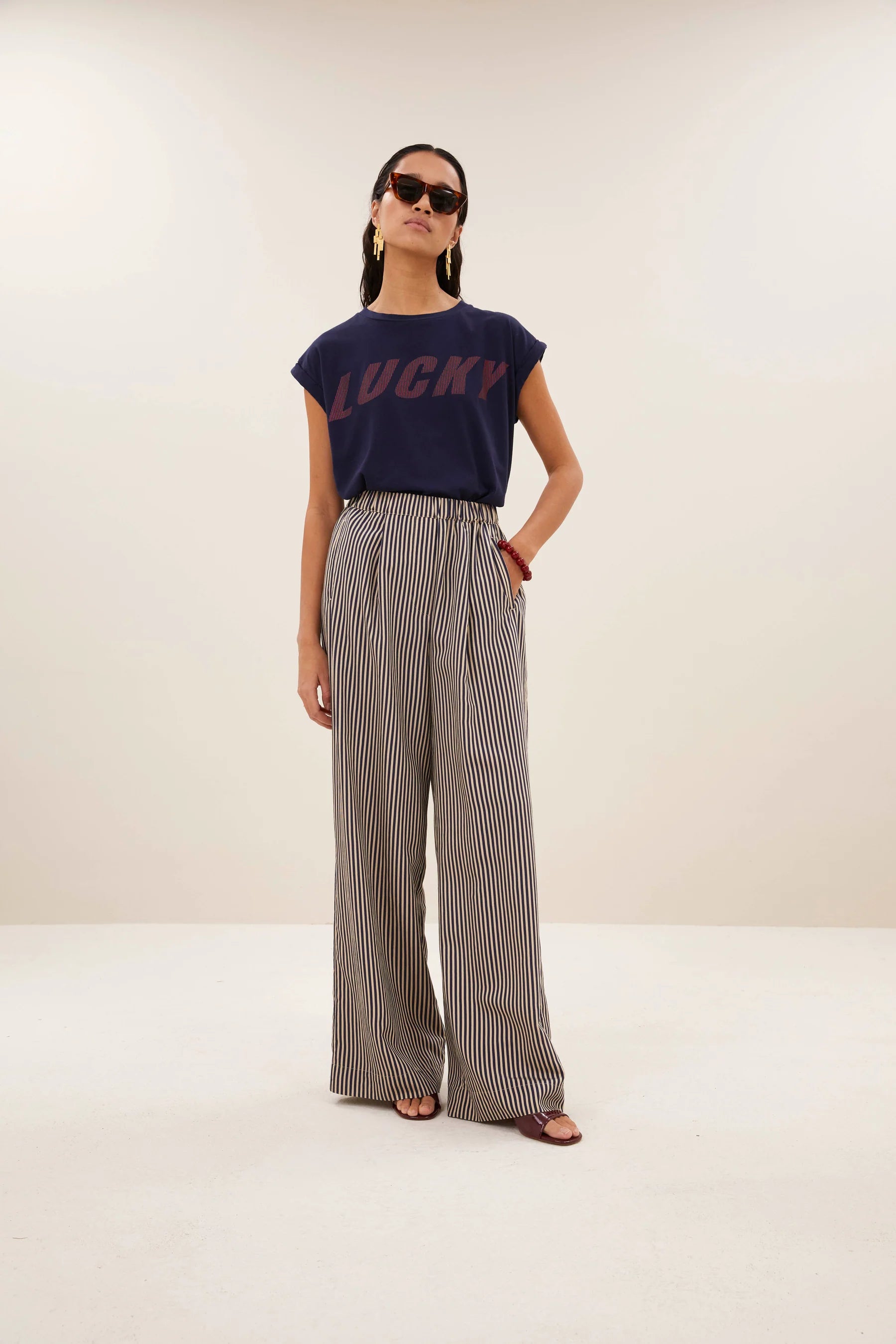 Tobi Striped Speed Top