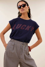 Tobi Striped Speed Top