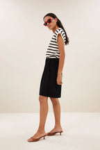 Tobi Stripe Logo Top