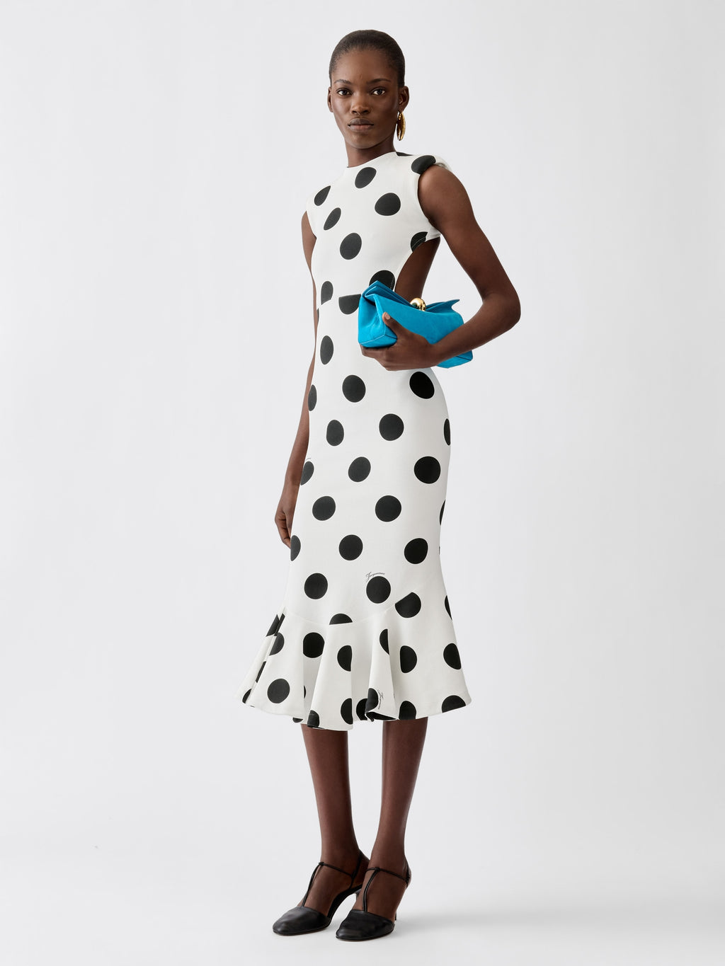 La Robe Palmier Pois