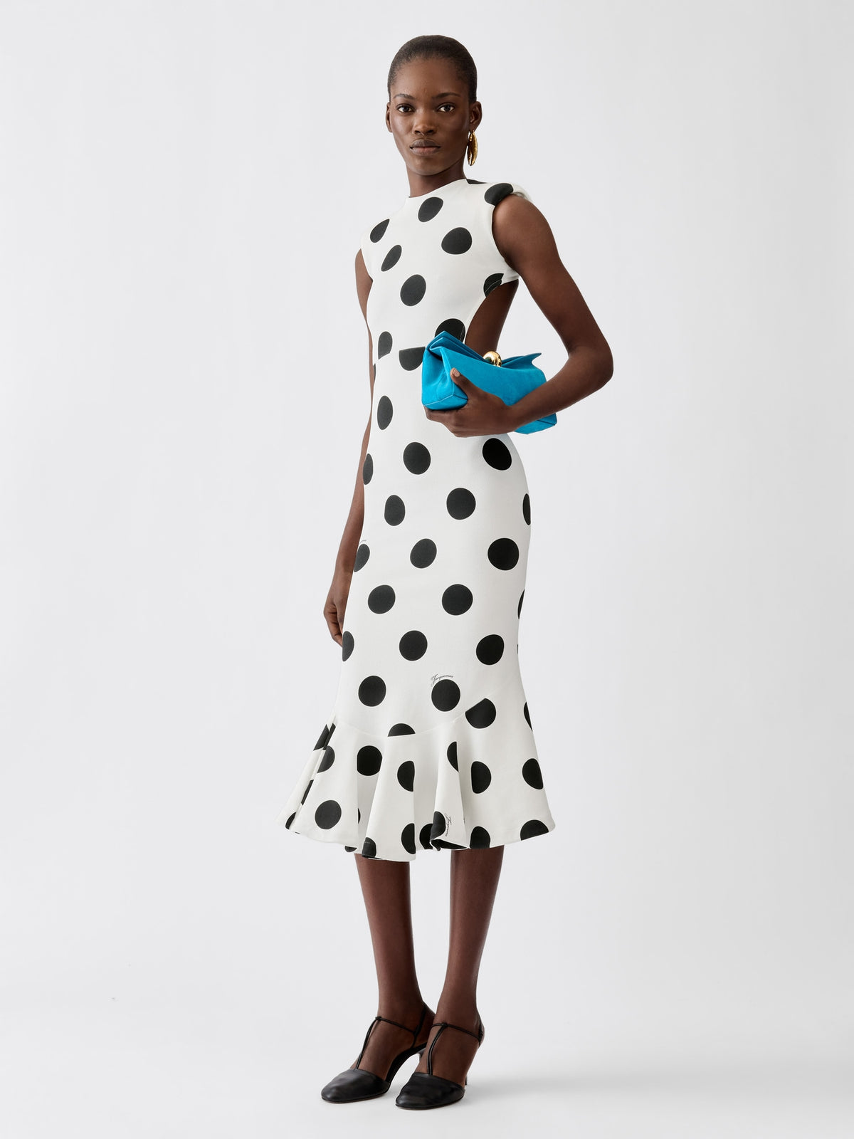 La Robe Palmier Pois