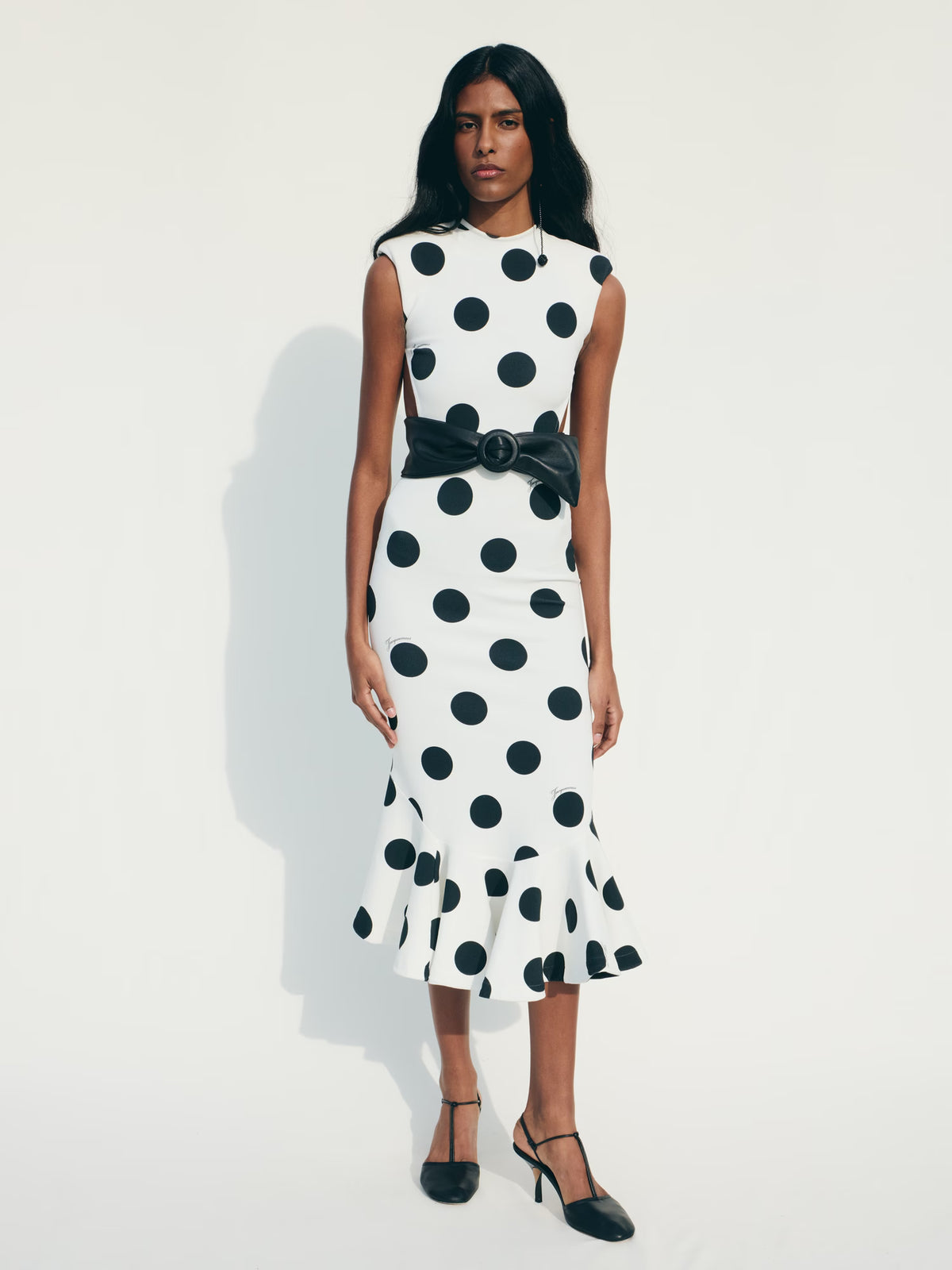 La Robe Palmier Pois