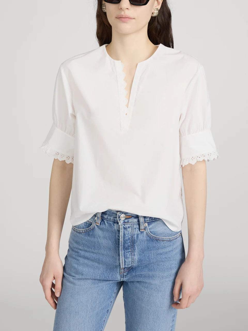 The Keepsake Popover Top