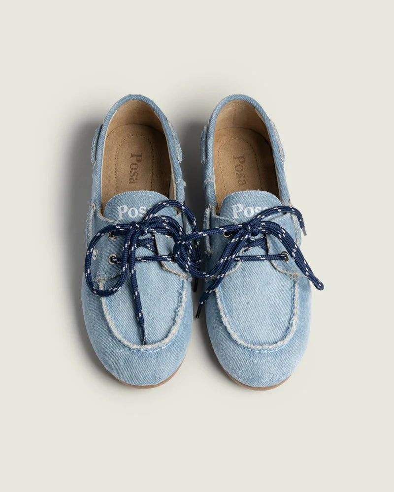 Boat Loafer Brushed - Denim
