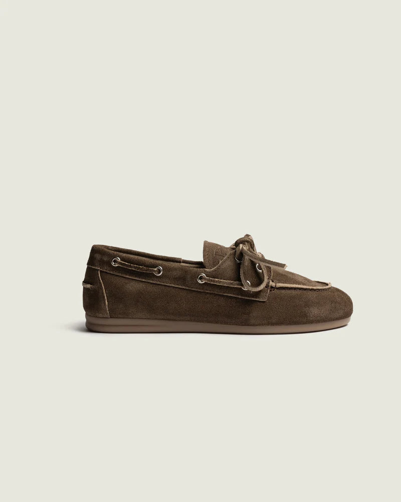 Boat Loafer Brushed - Suede