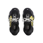 Triple S Tape Type Sneaker in Black/Yellow