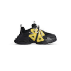 Triple S Tape Type Sneaker in Black/Yellow