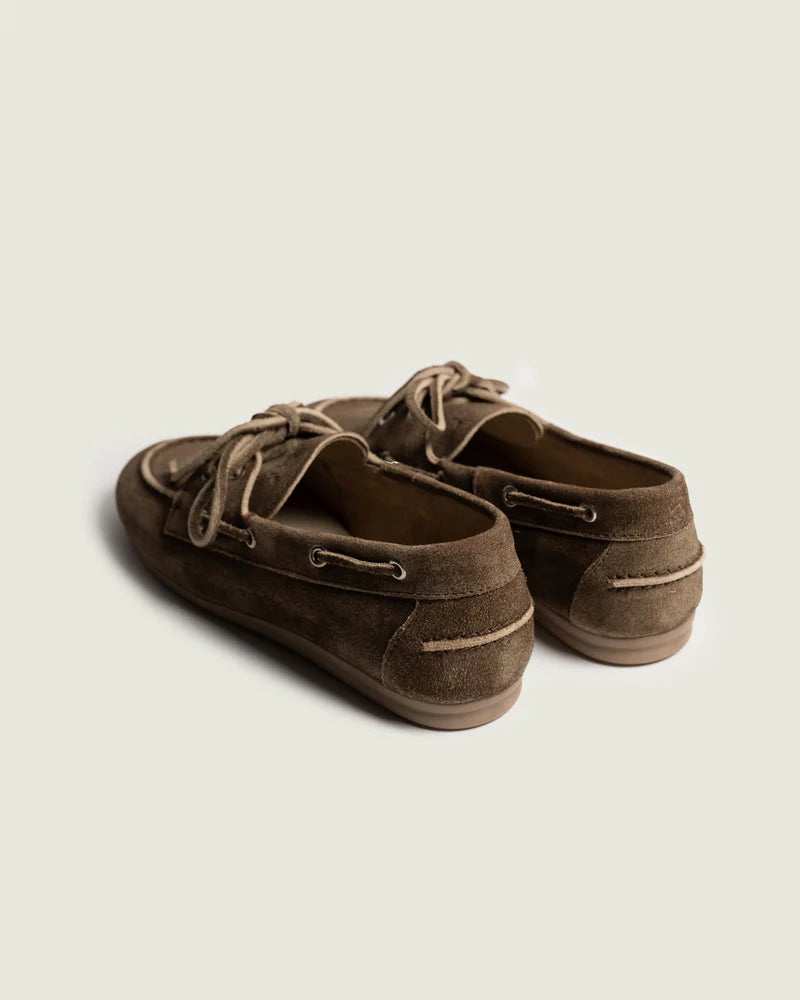 Boat Loafer Brushed - Suede