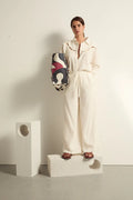Alba Pants Stripe Dobby