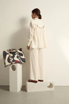 Alba Pants Stripe Dobby