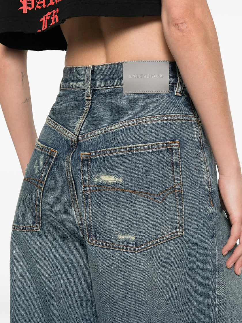 Super High Waist Jean Pants