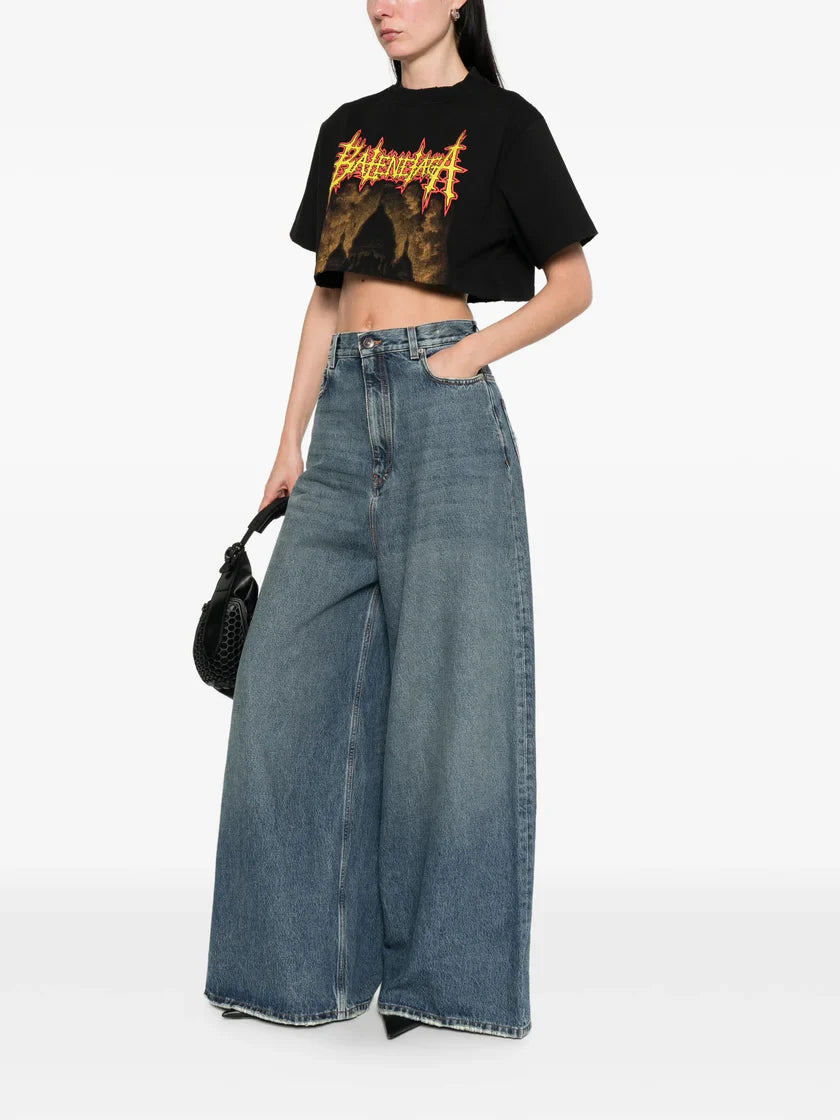 Super High Waist Jean Pants