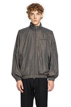 Checkered Zip-Up Jacket