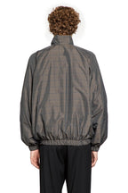 Checkered Zip-Up Jacket